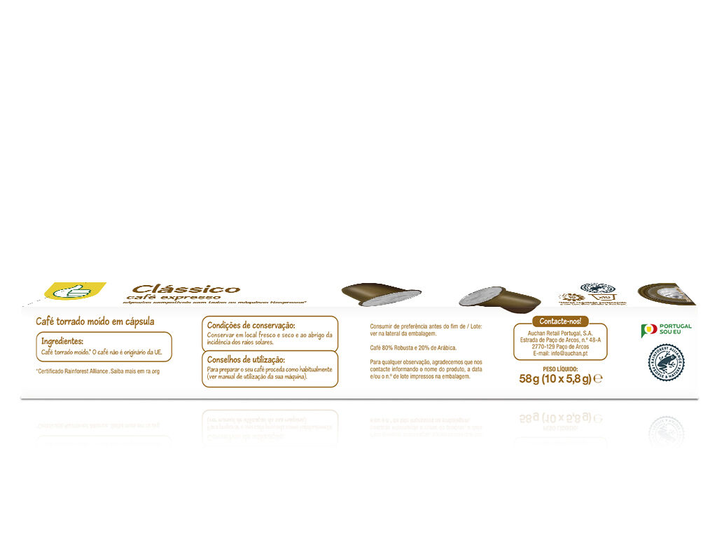 C&Aacute;PSULAS CAF&Eacute; POLEGAR NSP CL&Aacute;SSICO 10 UN image number 3