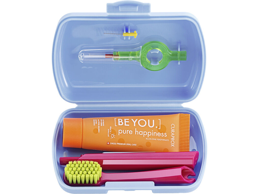 KIT VIAGEM CURAPROX [BE YOU]-AZUL 1 UN image number 0