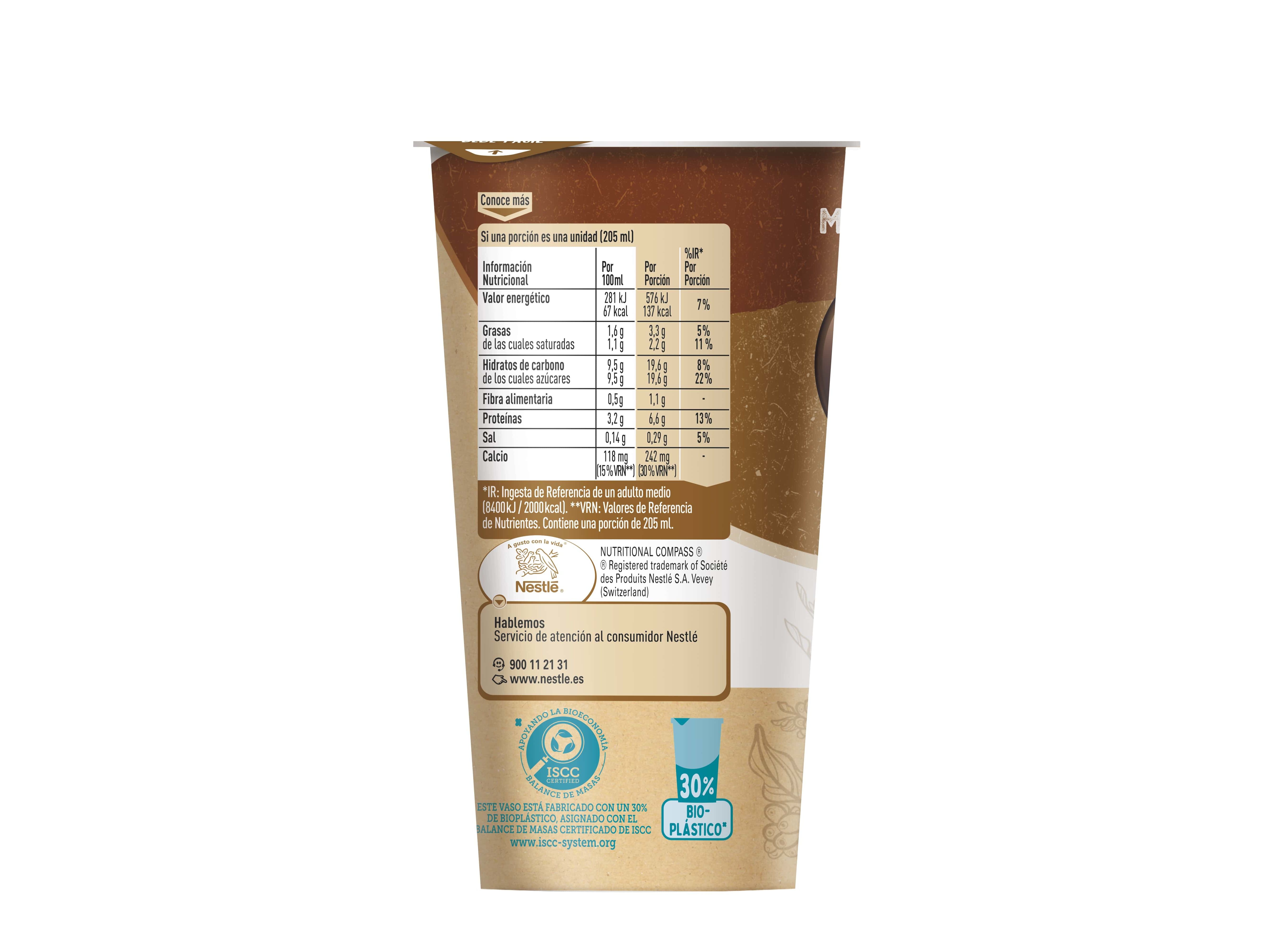 BEBIDA LACTEA NESCAF&Eacute; LATTE ESPRESSO 205ML image number 1