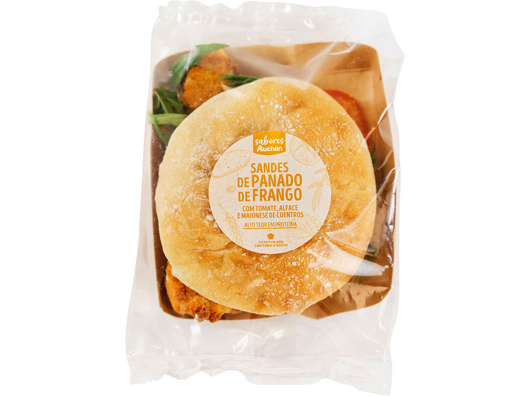 SANDES DE PANADO DE FRANGO SABORES AUCHAN UN image number 1