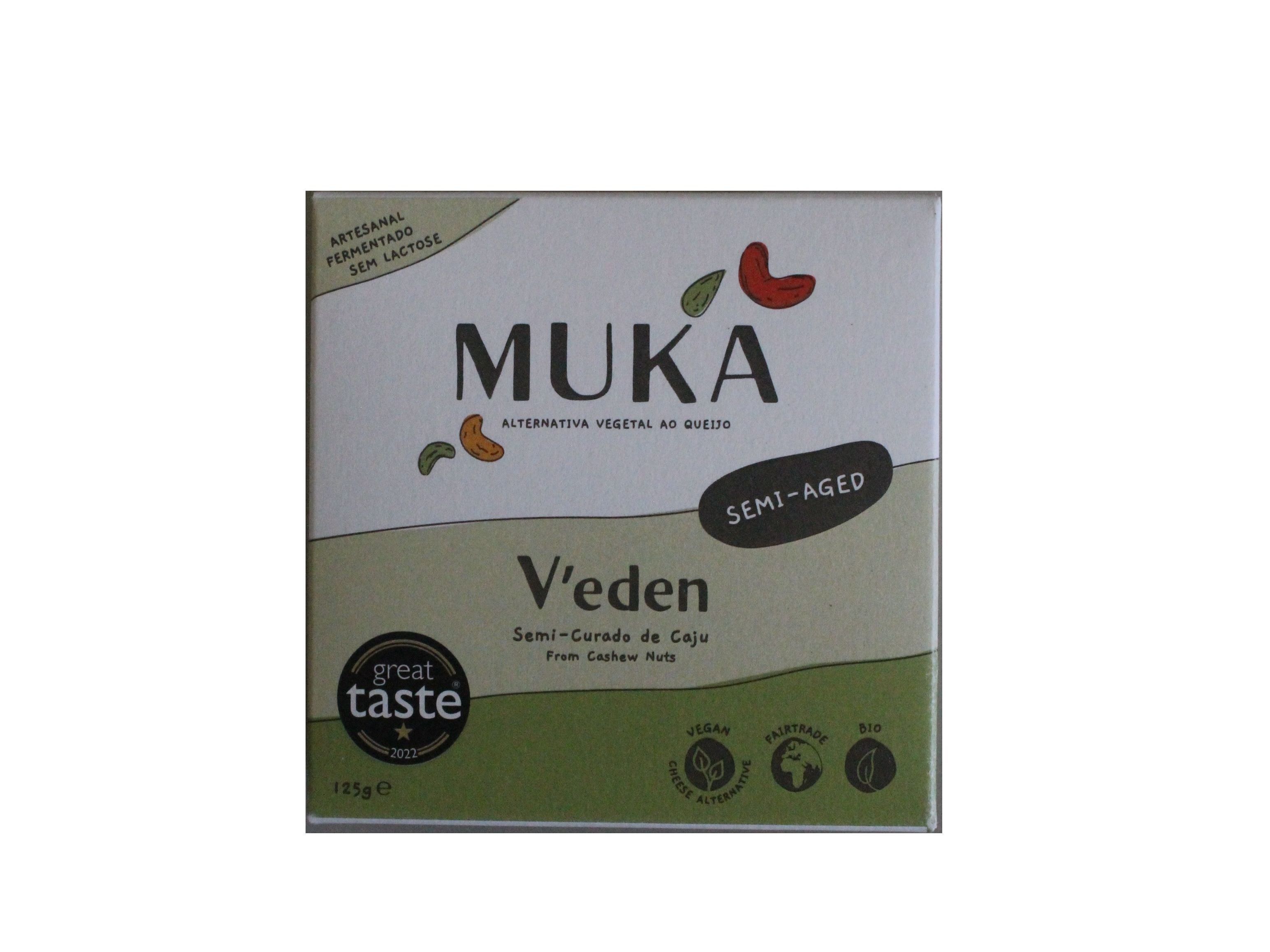 ALTERNATIVA VEGETAL AO QUEIJO MUKA DE CAJU SEMI-CURADO 125G