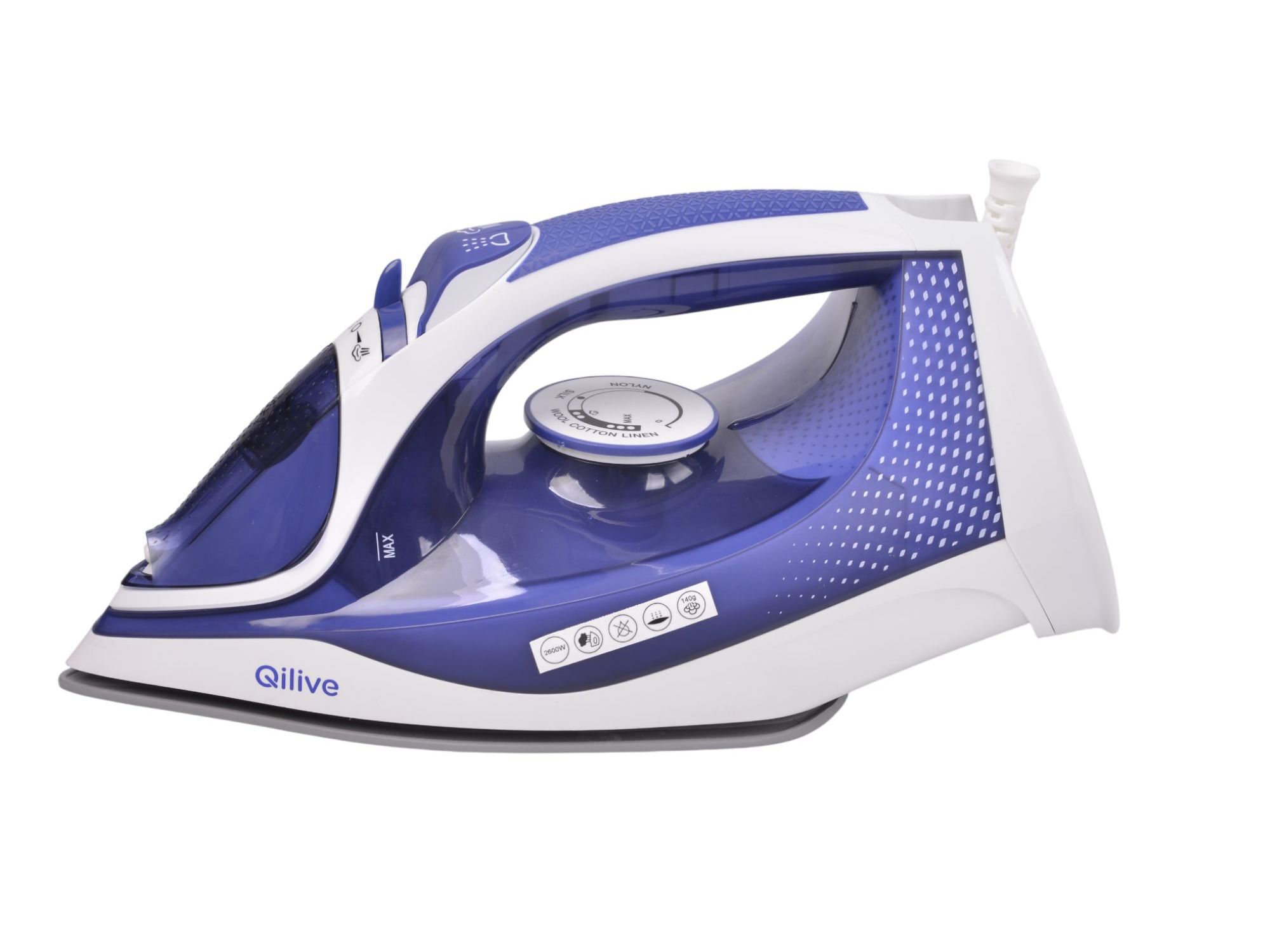 FERRO A VAPOR QILIVE Q.5847 BOOST 2600 W 300 ML