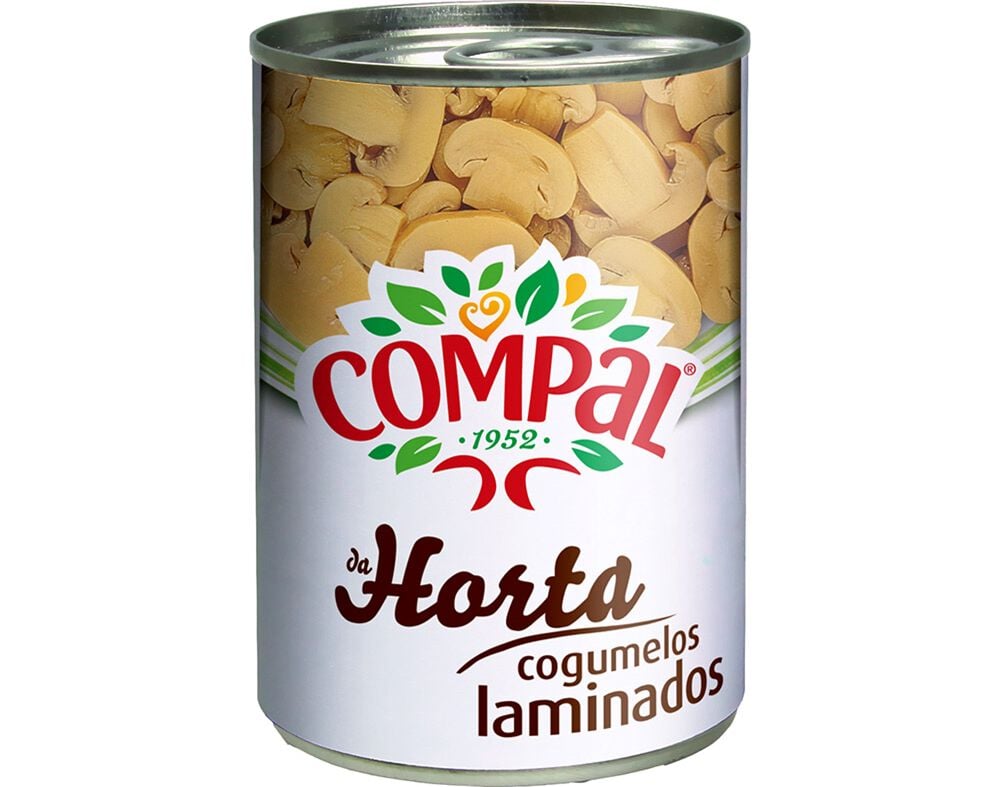 COGUMELOS COMPAL CORTADOS DA HORTA 290G image number 0