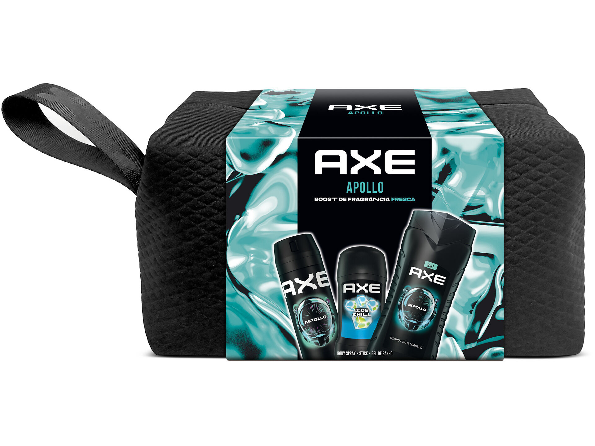 CONJUNTO AXE APOLLO BOLSA