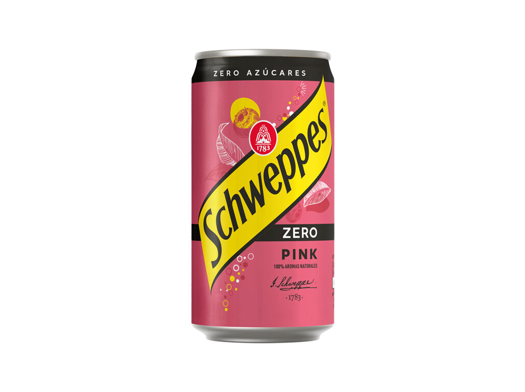 &Aacute;GUA T&Oacute;NICA SCHWEPPES PINK ZERO 0.25L