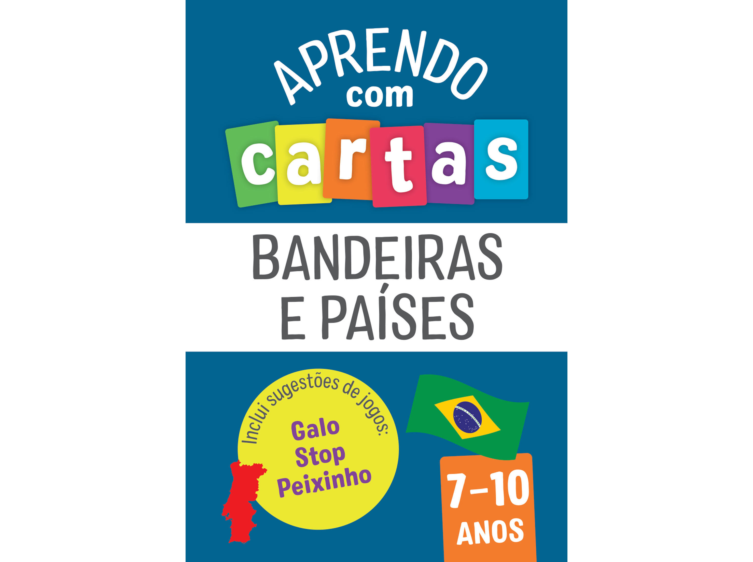 LIVRO APRENDO COM CARTAS BANDEIRAS E PA&Iacute;SES image number 0