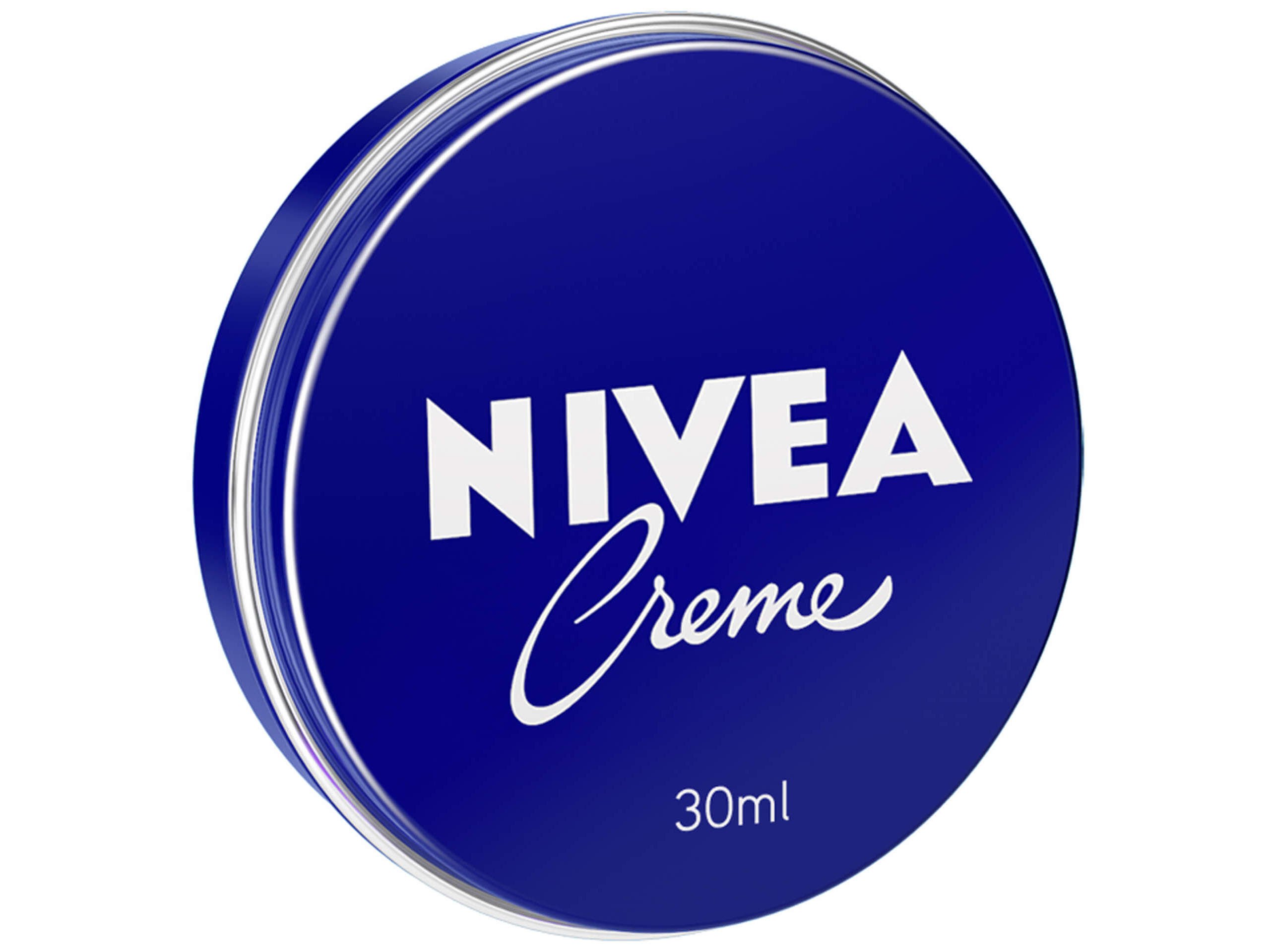 Creme Lata de Rosto Corpo e M&atilde;os Mini NIVEA 30 ml