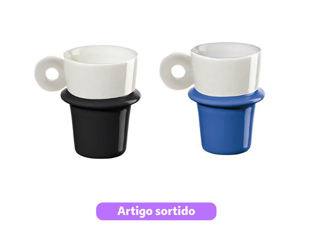 CH&Aacute;VENA DE CAF&Eacute; ACTUEL PORCELANA EMPILH&Aacute;VEL 25CL CORES SORTIDAS image number 0