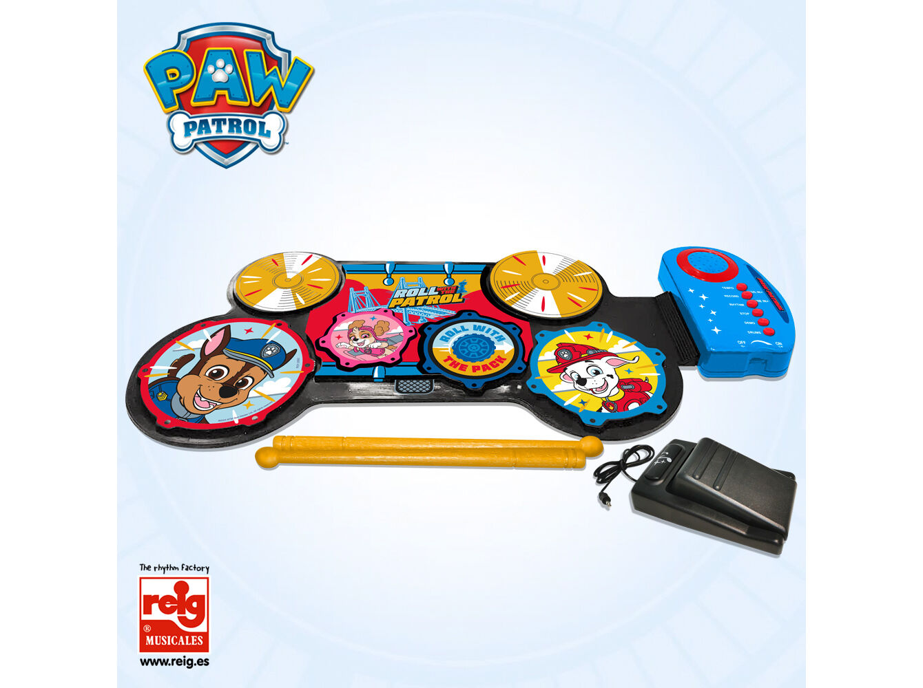 BATERIA PATRULHA PATA ELECTR&Oacute;NICA