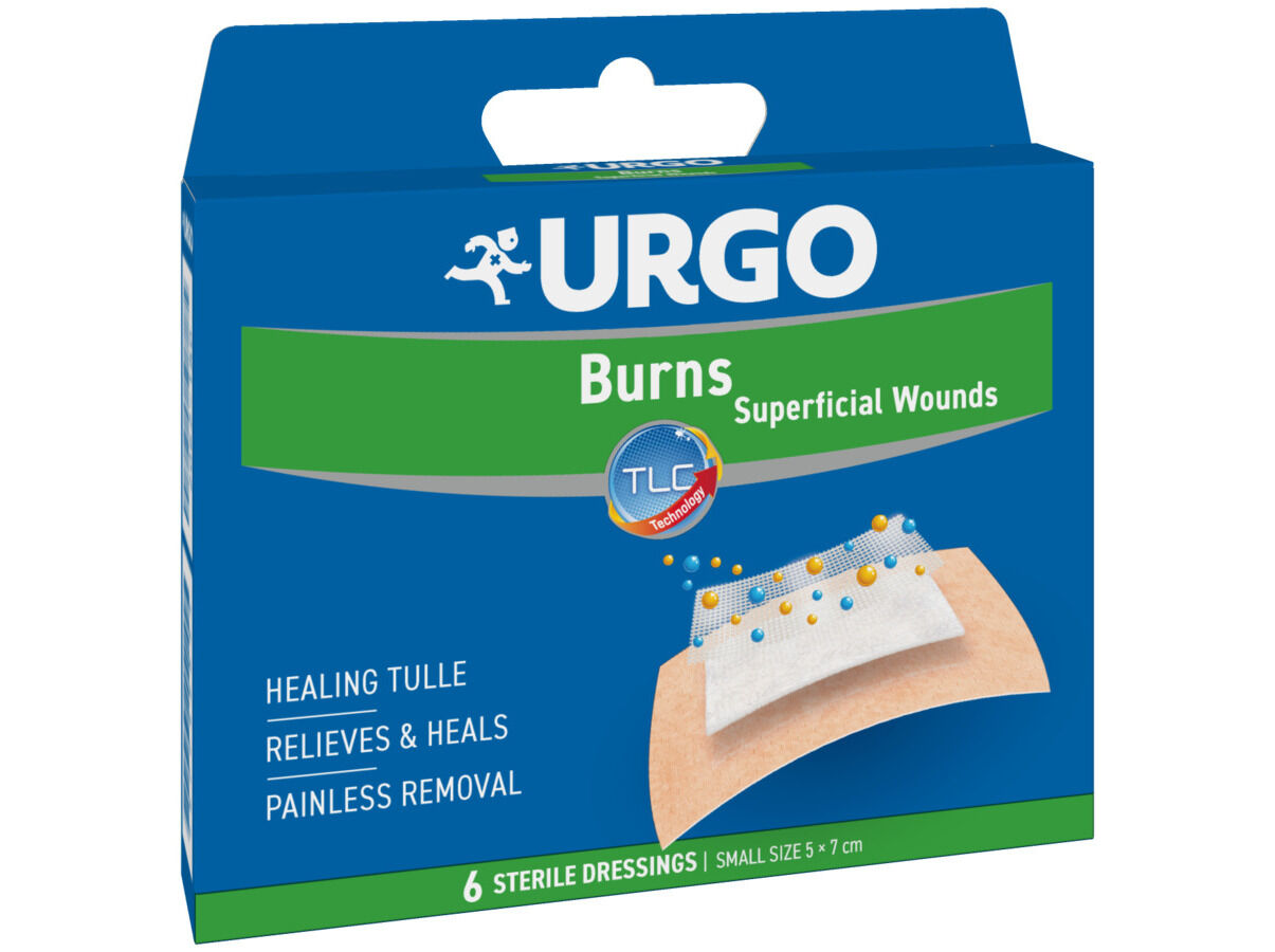 QUEIMADURAS URGO PEQUENO FORMATO 6UN image number 0