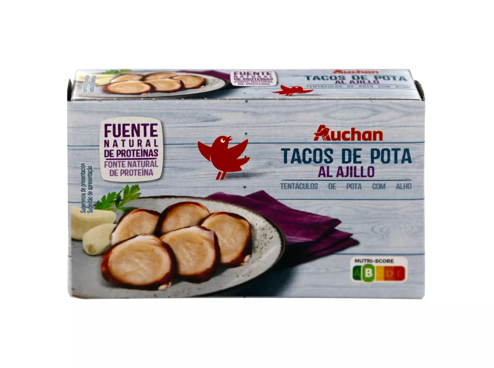 TENT&Aacute;CULOS DE POTA AUCHAN C/ ALHO 115(72)G