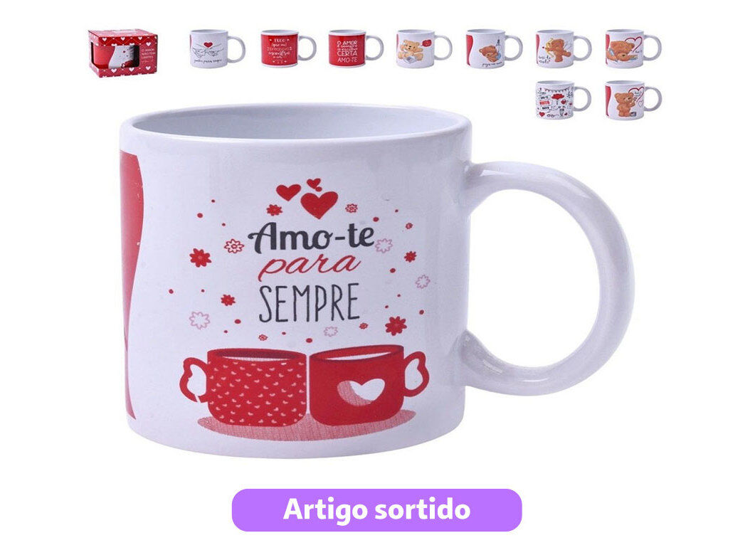 CANECA DIA DOS NAMORADOS MODELOS SORTIDOS