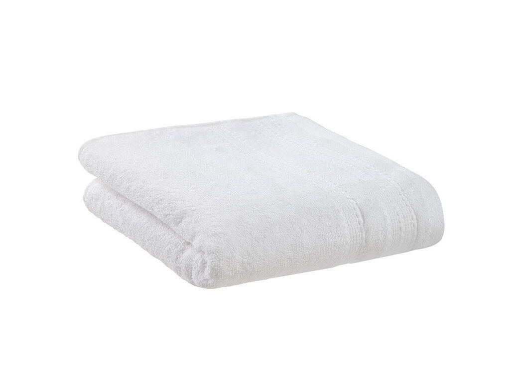 TOALHA M&Atilde;OS COM BARRA ACTUEL BRANCO 450G 50X90CM