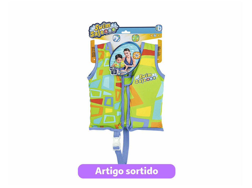 COLETE NATA&Ccedil;&Atilde;O BESTWAY S/M - 11-19KG CORES SORTIDAS image number 1