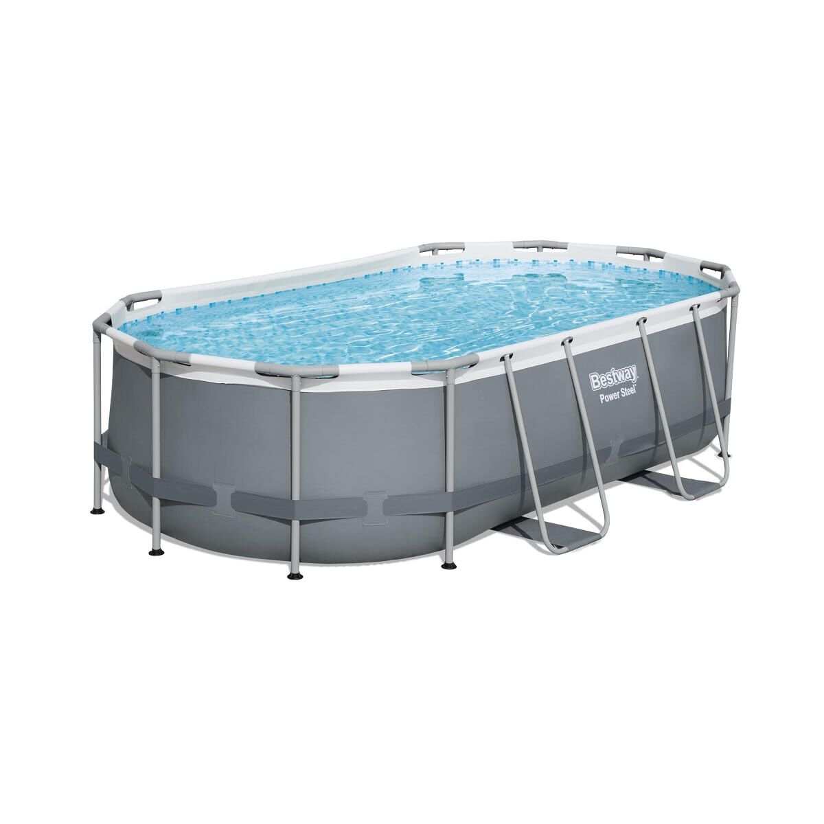 PISCINA OVAL BESTWAY COM ACESS&Oacute;RIOS 427X250X100CM