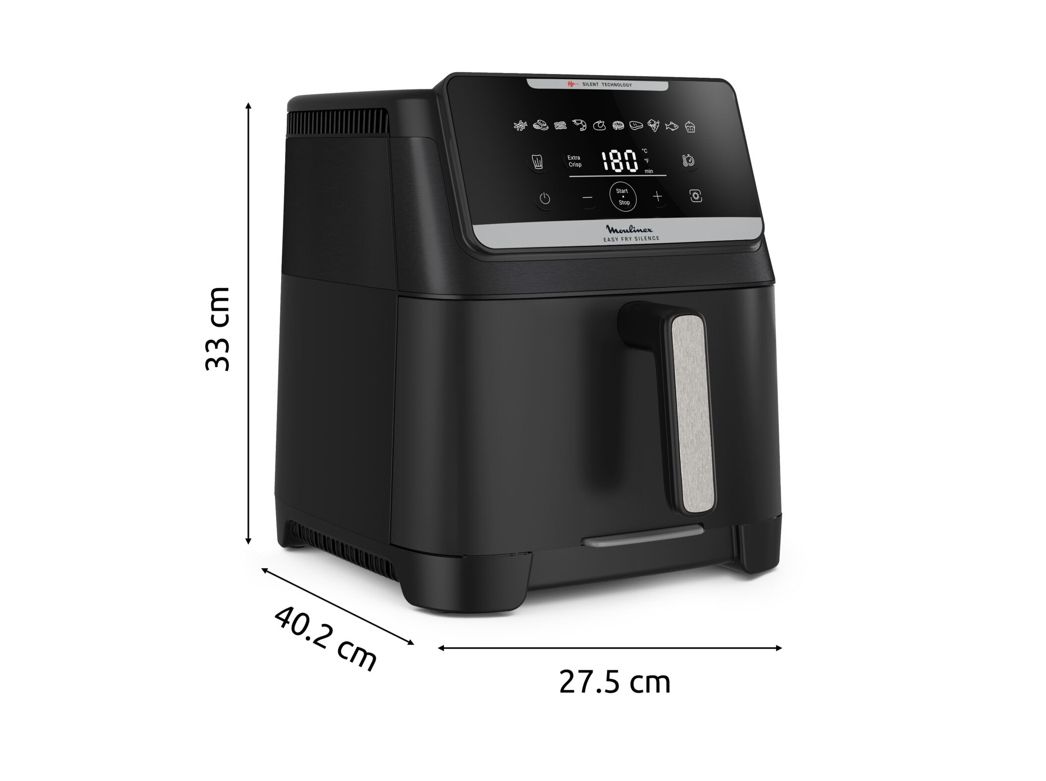 FRITADEIRA SEM &Oacute;LEO MOULINEX EZ8428F0 EASY FRY SILENCE XXL image number 6