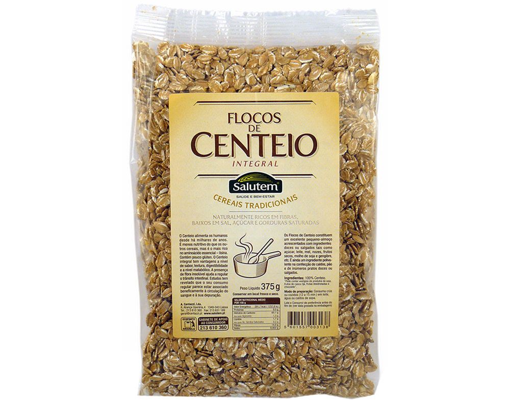 FLOCOS SALUTEM CENTEIO INTEGRAL 375G image number 0
