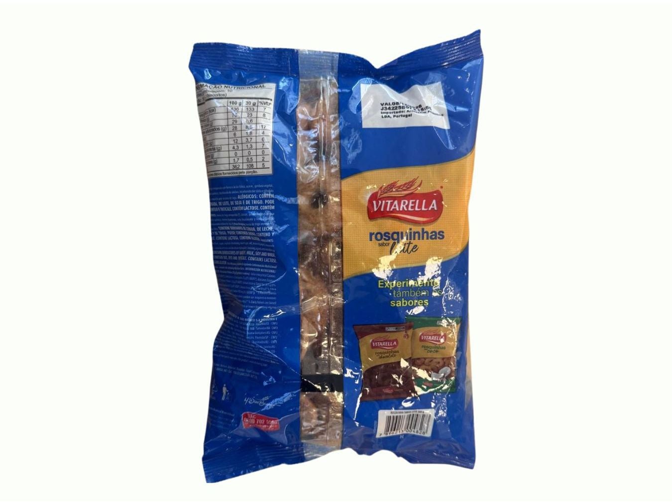 BISCOITO ROSQUINHA VITARELLA SABOR A LEITE 300G image number 1