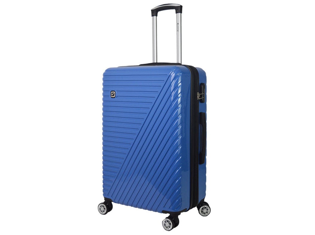 MALA DE VIAGEM GRANDE R&Iacute;GIDA AIRPORT AZUL 8 RODAS 76X50X29CM image number 0