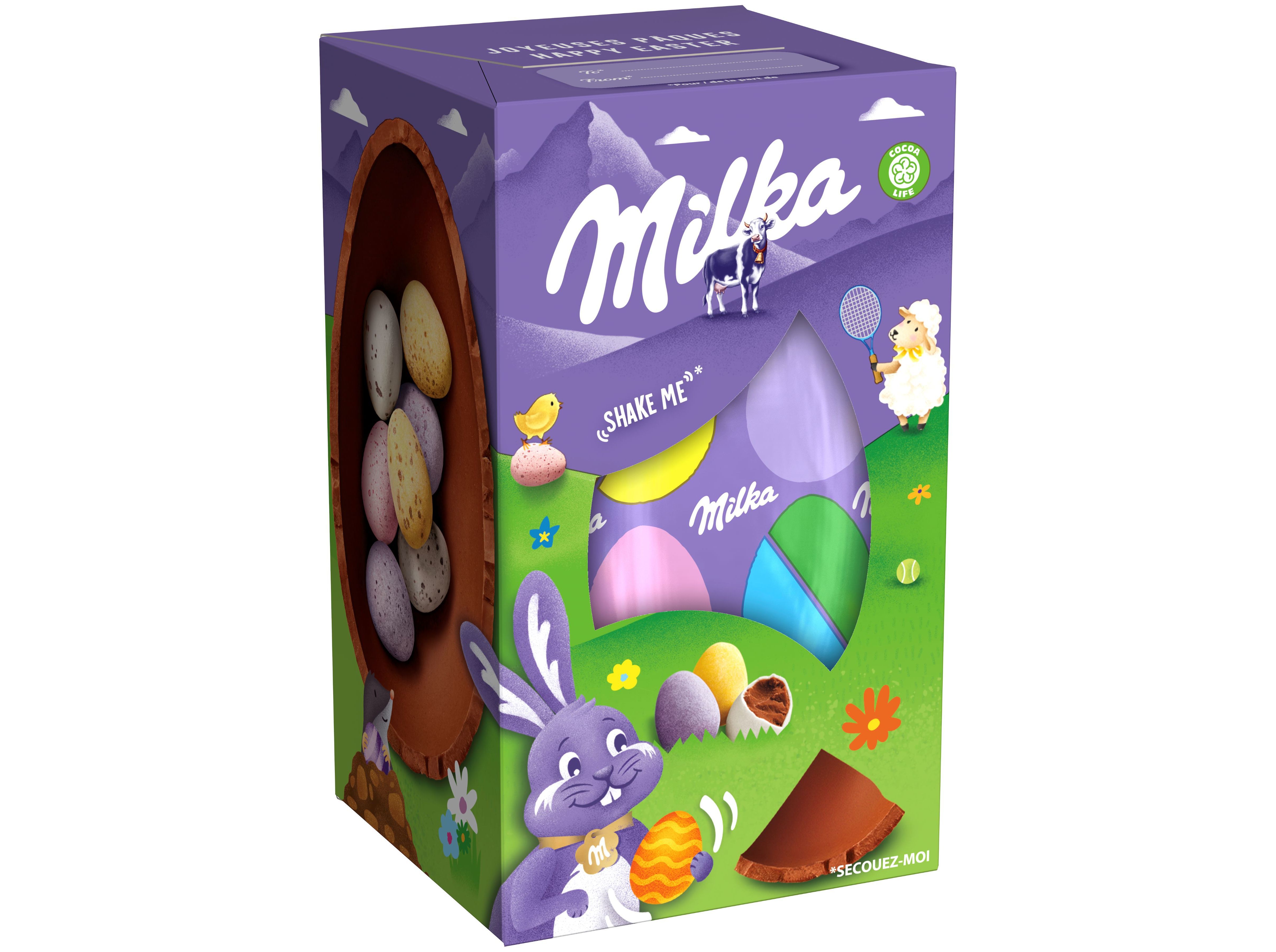 OVO MILKA RECHEADO COM OVINHOS 97G image number 0