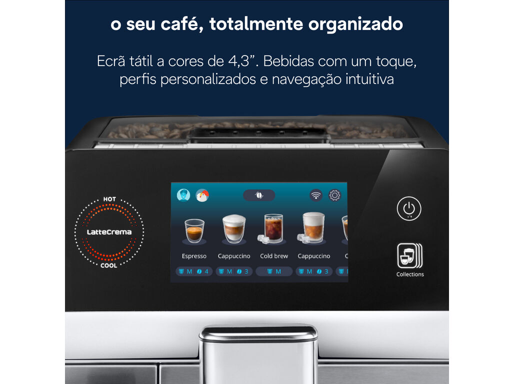 M&Aacute;QUINA CAF&Eacute; EXPRESSO DELONGHI ECAM470.85.MB ELLETA ULTRA image number 6