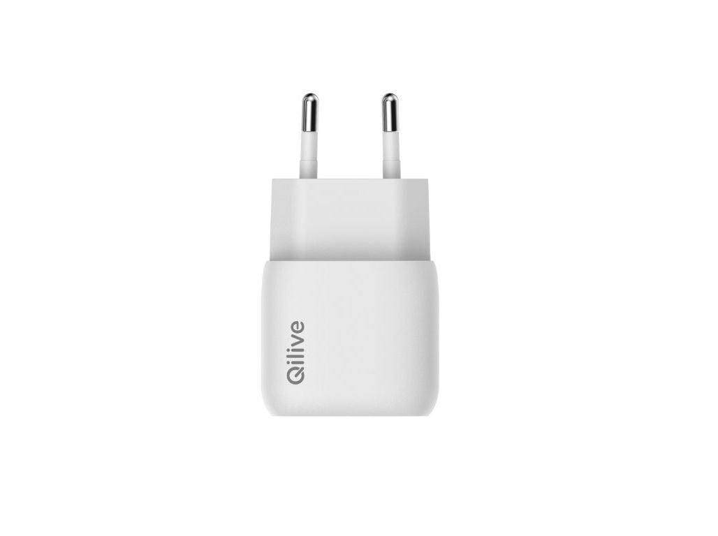CARREGADOR QILIVE USB-C 25W BRANCO