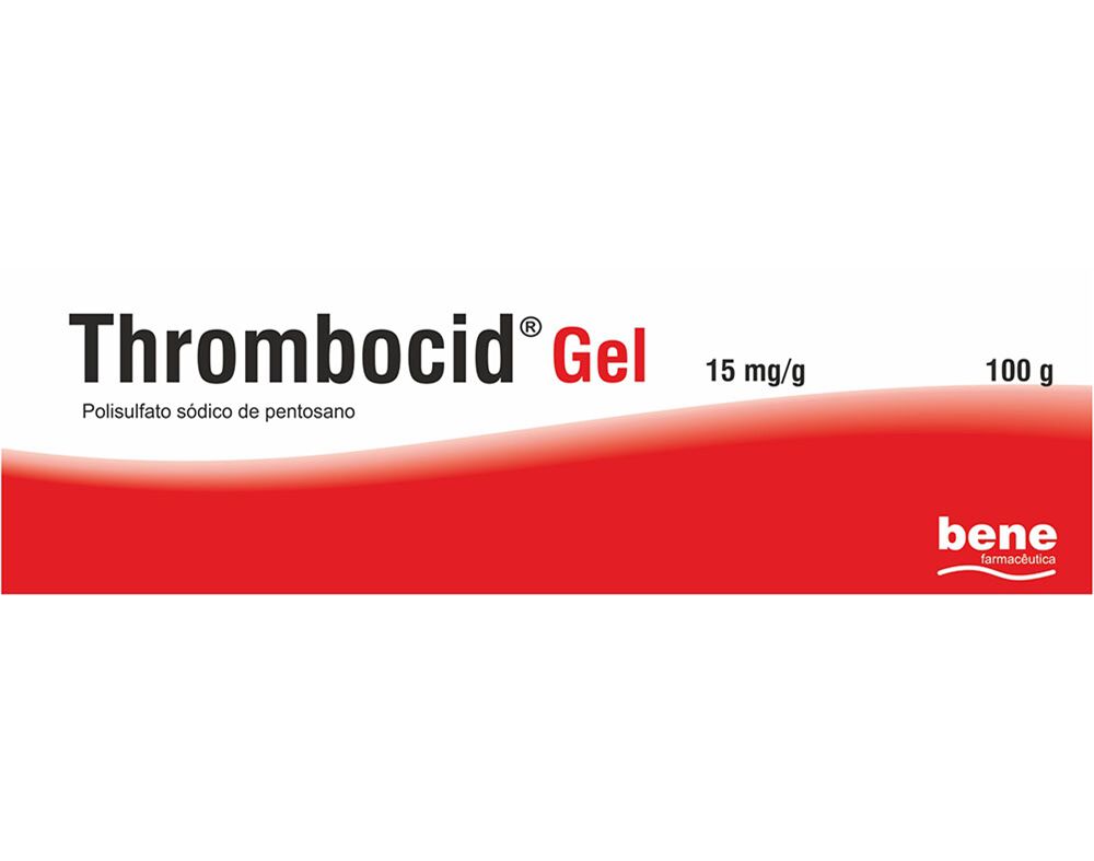 GEL THROMBOCID 15MG/G 100G