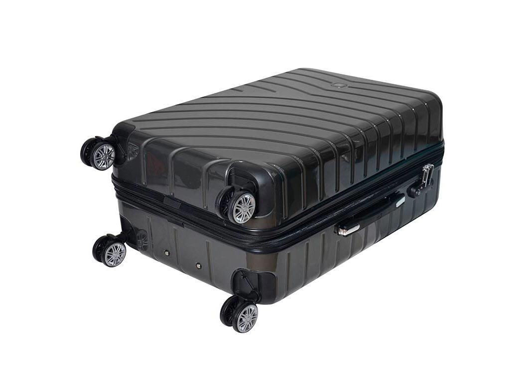 MALA DE VIAGEM GRANDE R&Iacute;GIDA AIRPORT CINZENTO ESCURO 8 RODAS 75CM image number 7