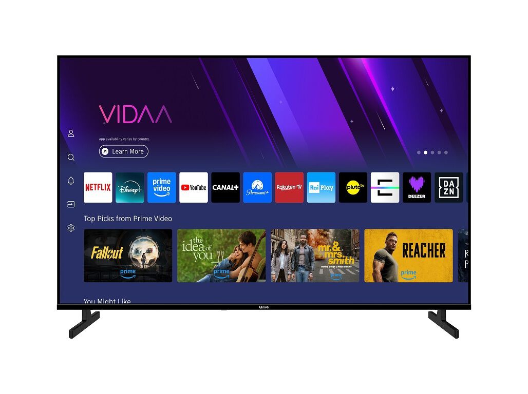 TV QILIVE Q50US251B (50" UHD 4K SMART 126CM)
