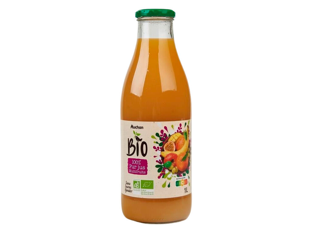 SUMO AUCHAN BIO MULTIFRUTOS 1L