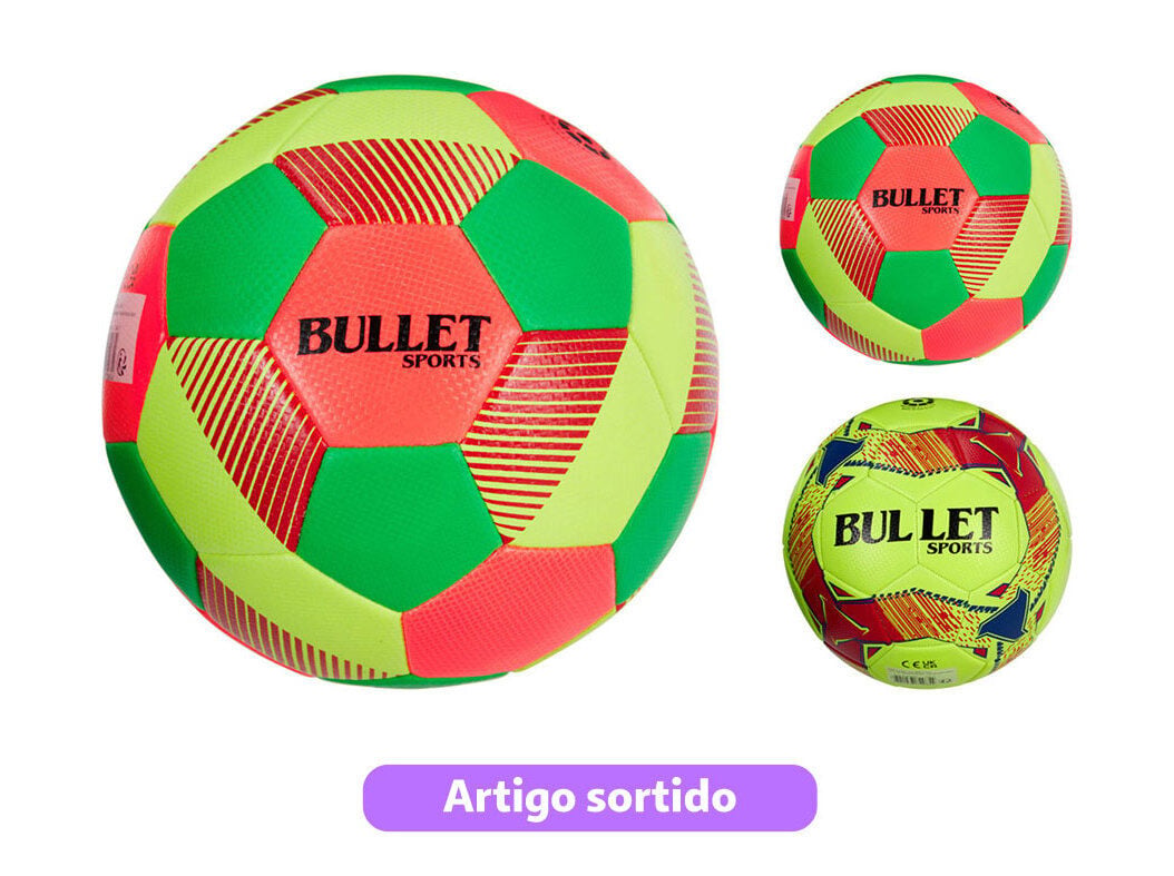 BOLA FUTEBOL &Oslash;22CM CORES SORTIDAS
