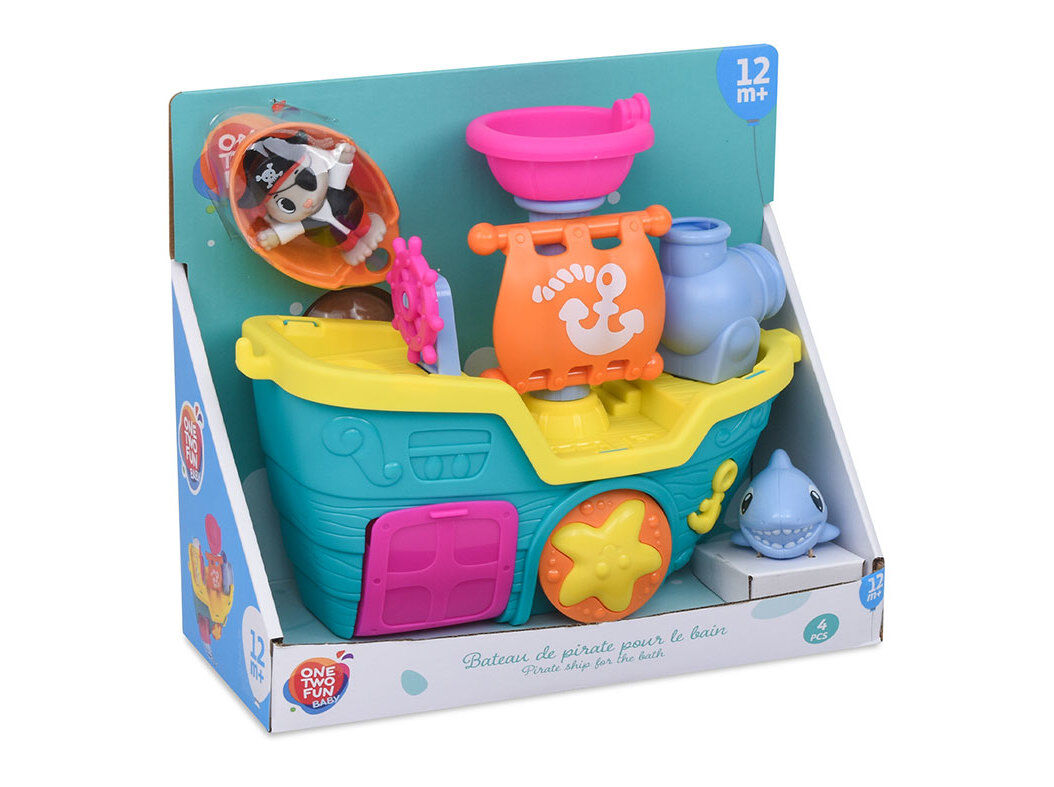 BARCO DE PIRATAS ONE TWO FUN DO LEO