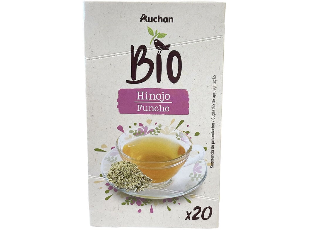 INFUS&Atilde;O AUCHAN BIO FUNCHO 20 SAQUETAS