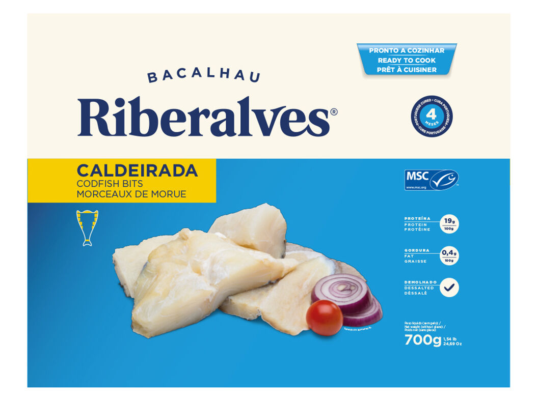 CALDEIRADA BACALHAU RIBERALVES MSC 700G
