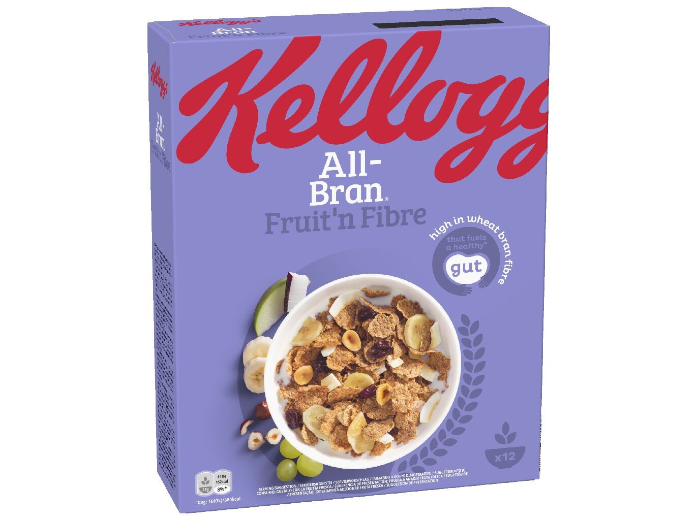 CEREAIS KELLOGG'S ALL BRAN FRUTA E FIBRA 500G image number 0