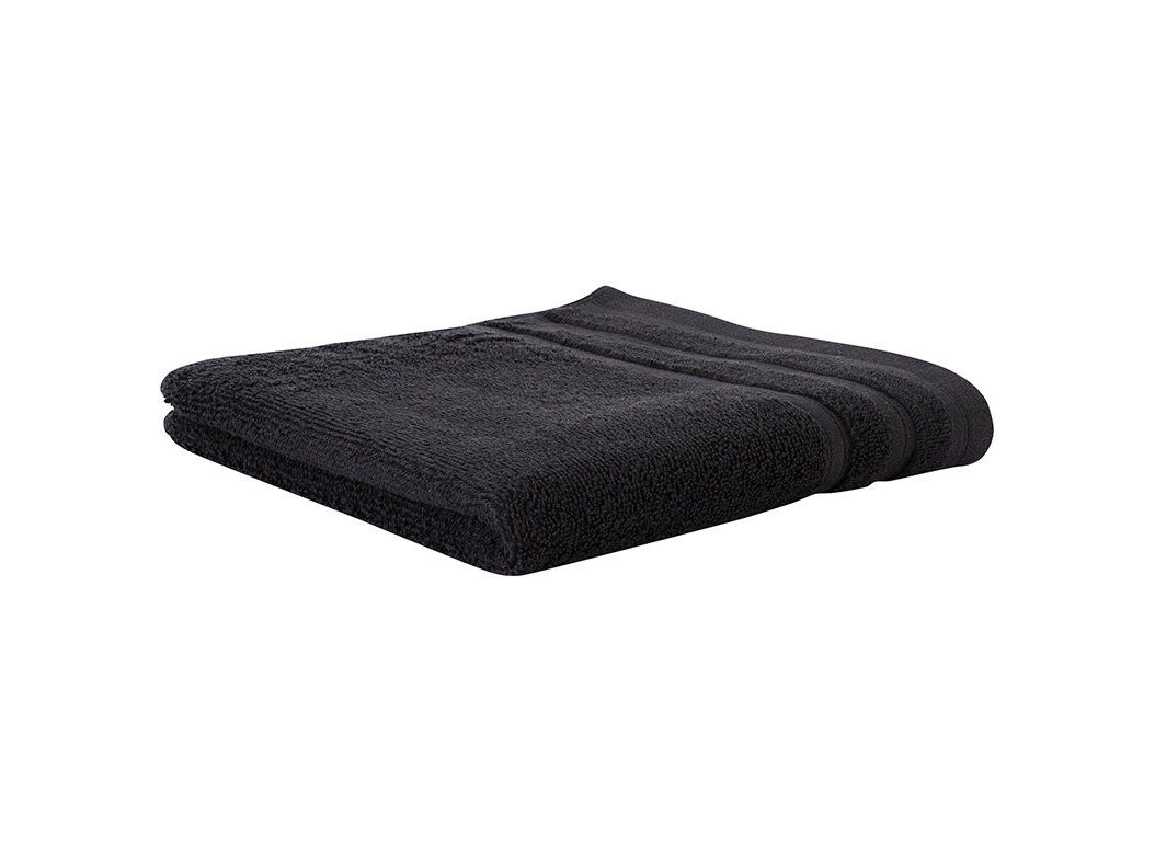 TOALH&Atilde;O BANHO ALG ORGAN ACTUEL PRETO 500GR 70X140