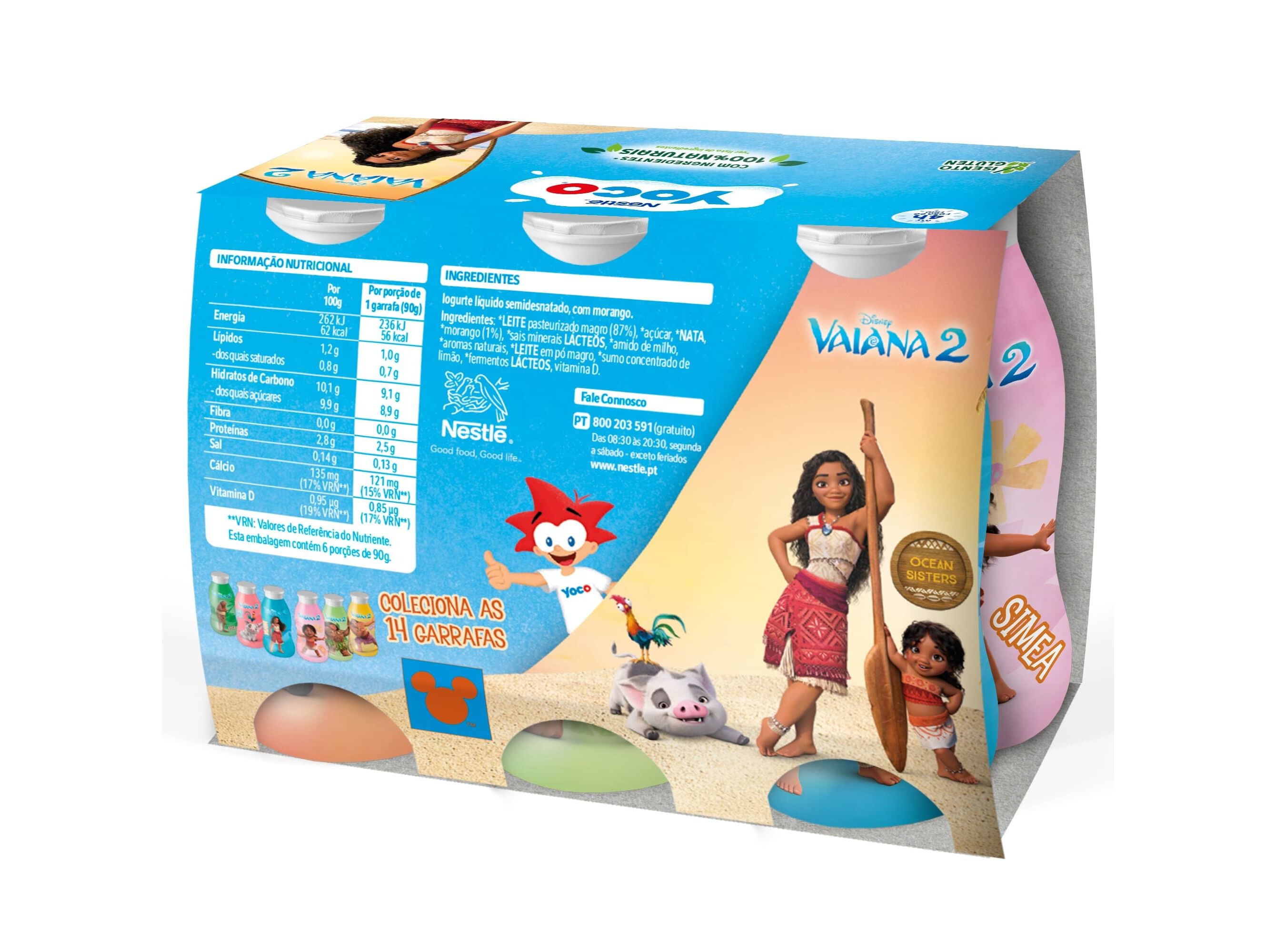 IOGURTE YOCO L&Atilde;QUIDO FRUTAS VARIADAS 6X90G image number 1