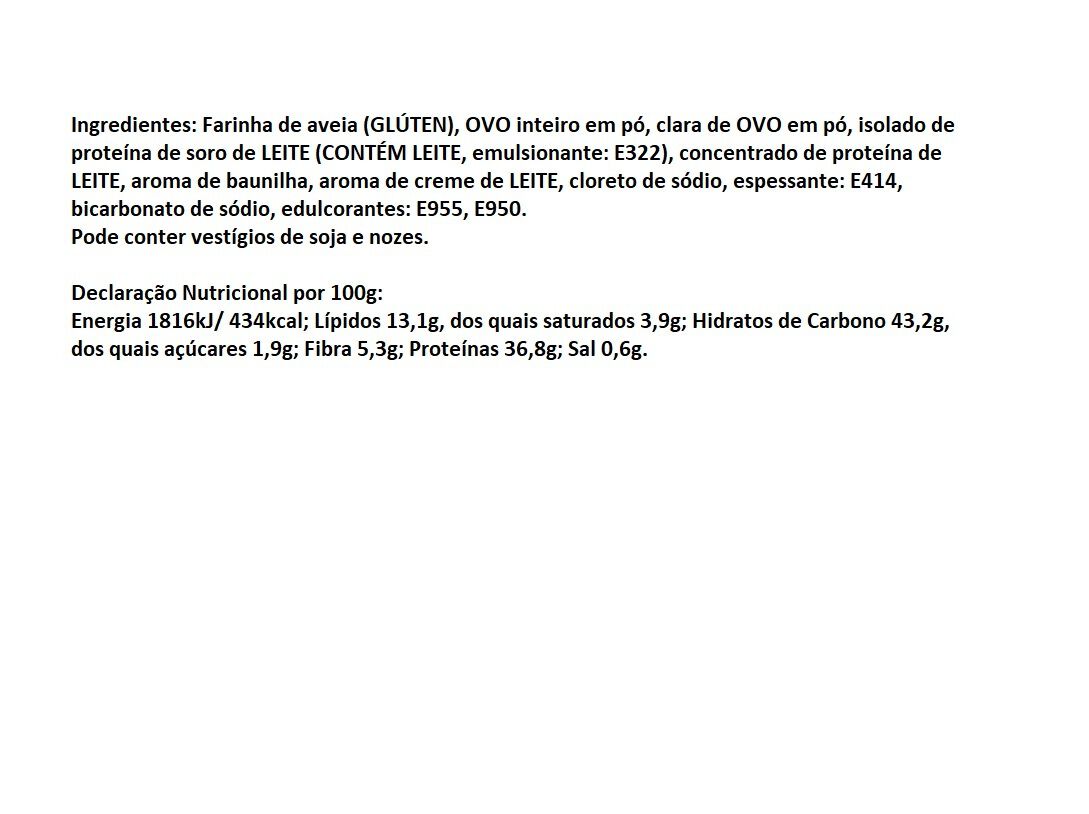 PANQUECAS PROTEICAS QNT LOW SUGAR NATURAL 500GR image number 1