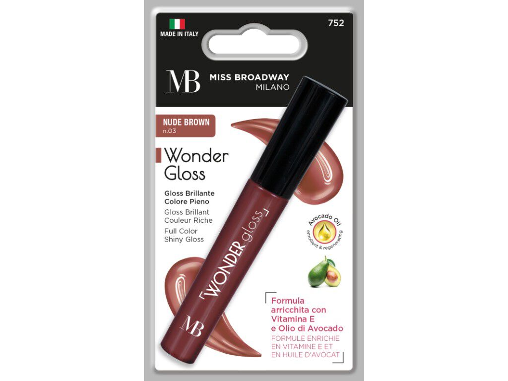 BATOM MB MILANO GLOSS NUDE BROWN UN image number 0