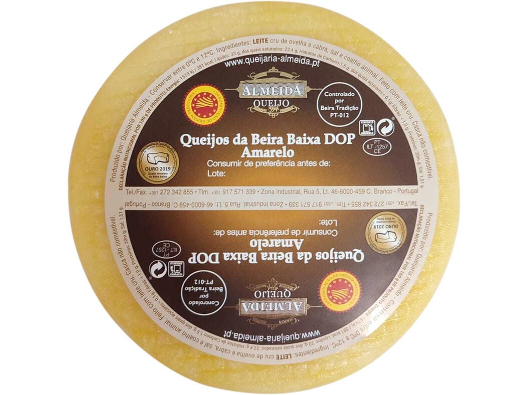 QUEIJO AMARELO BAIRA BAIXA DOP ALMEIDA KG image number 0