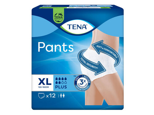 Cuecas Incontinência Tamanho XL Pants Plus 12 Un image number 1