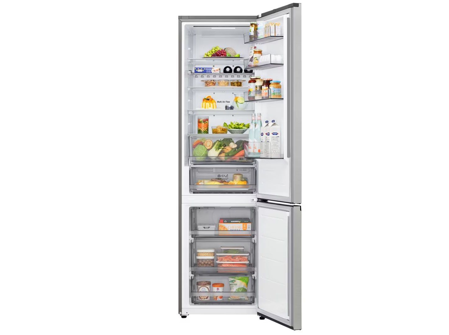 FRIGOR&Iacute;FICO COMBINADO LG GBBS322CPY (NO FROST C 203CM 375L INOX) image number 2