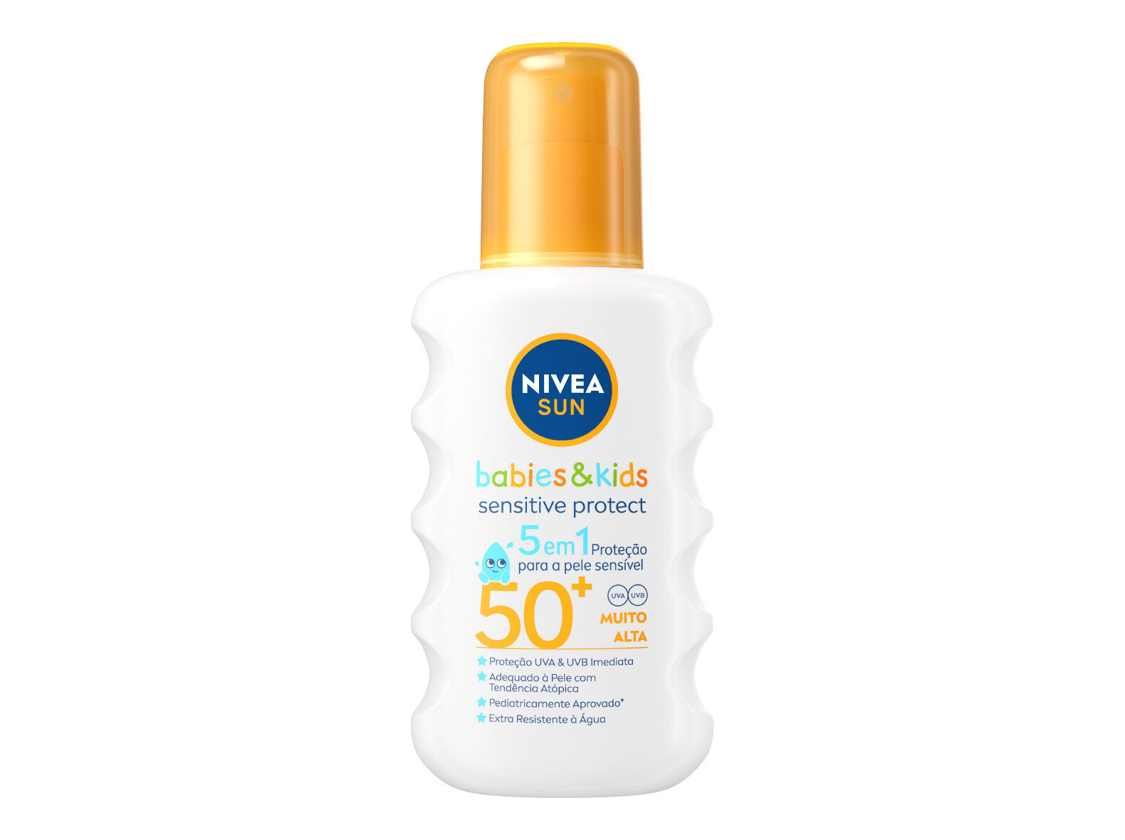 PROTETOR SOLAR PARA CRIAN&Ccedil;AS SPRAY FP50+ BABIES & KIDS SENSITIVE PROTECT NIVEA SUN 200 ML