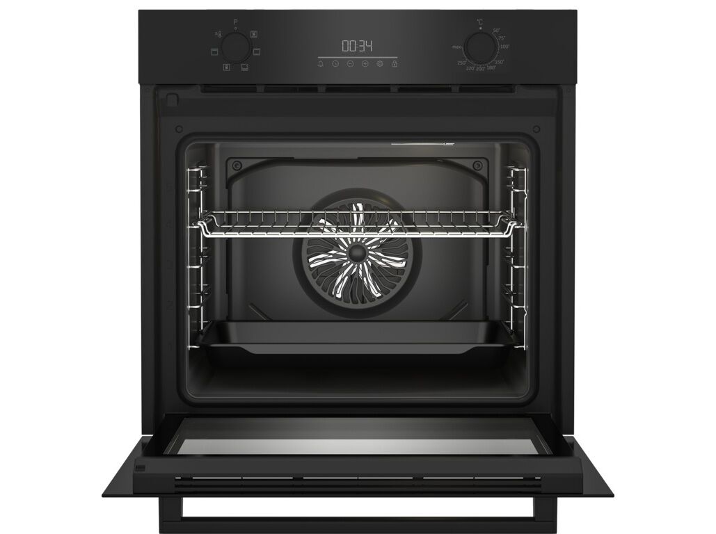 PACK FORNO+PLACA BEKO BBSE17300B PRETO ENCASTRE A 72L image number 2
