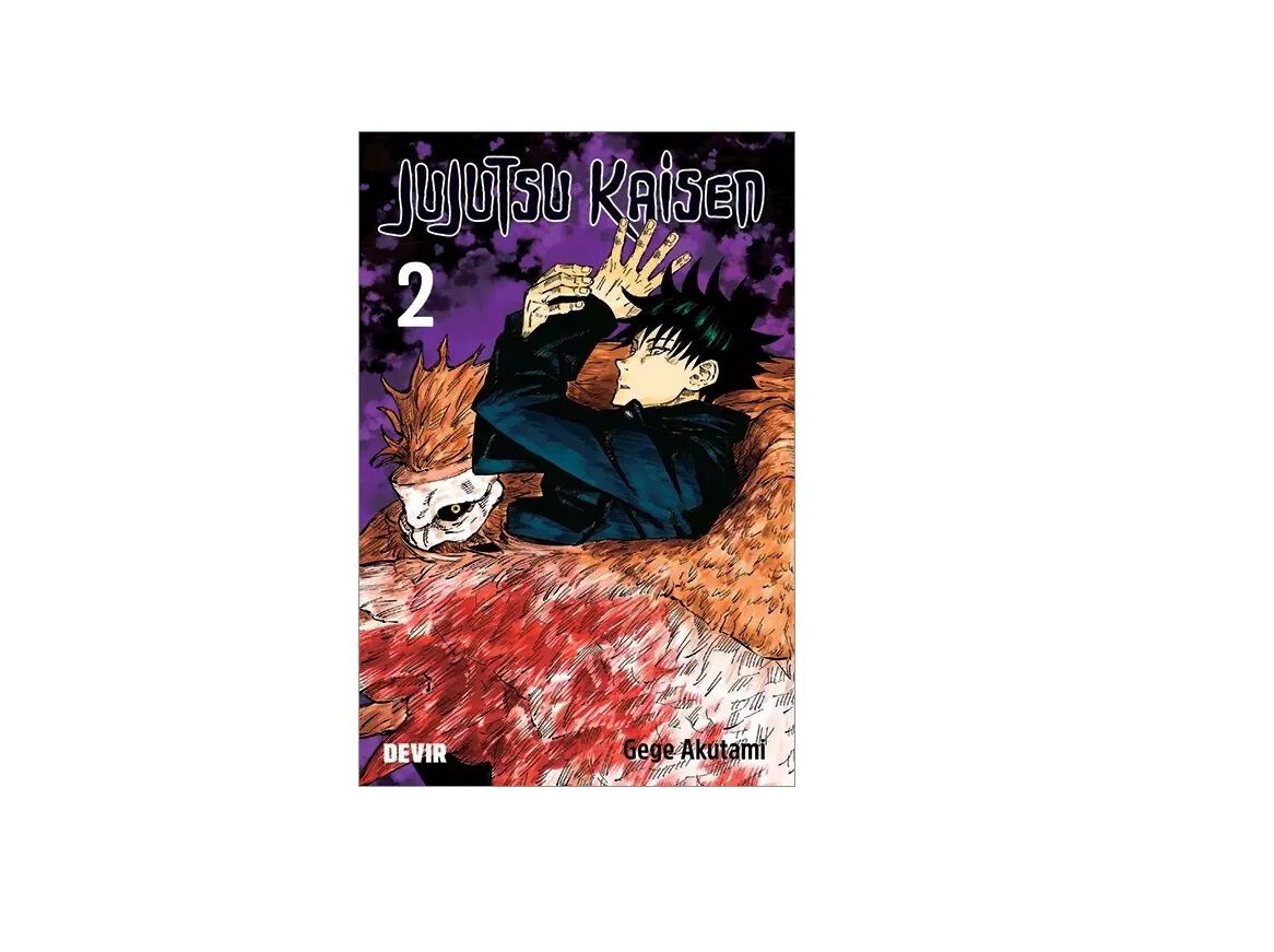 LIVRO JUJUTSU KAISEN N.&ordm; 2