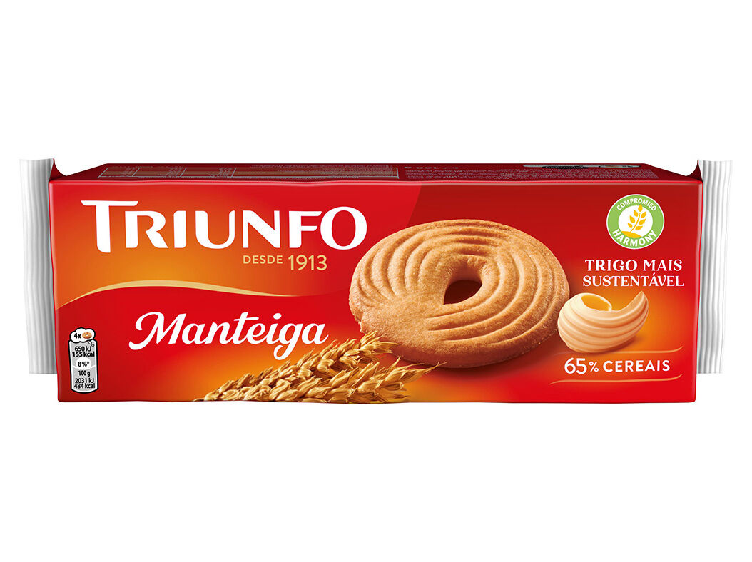 BOLACHA TRIUNFO MANTEIGA 168G image number 0