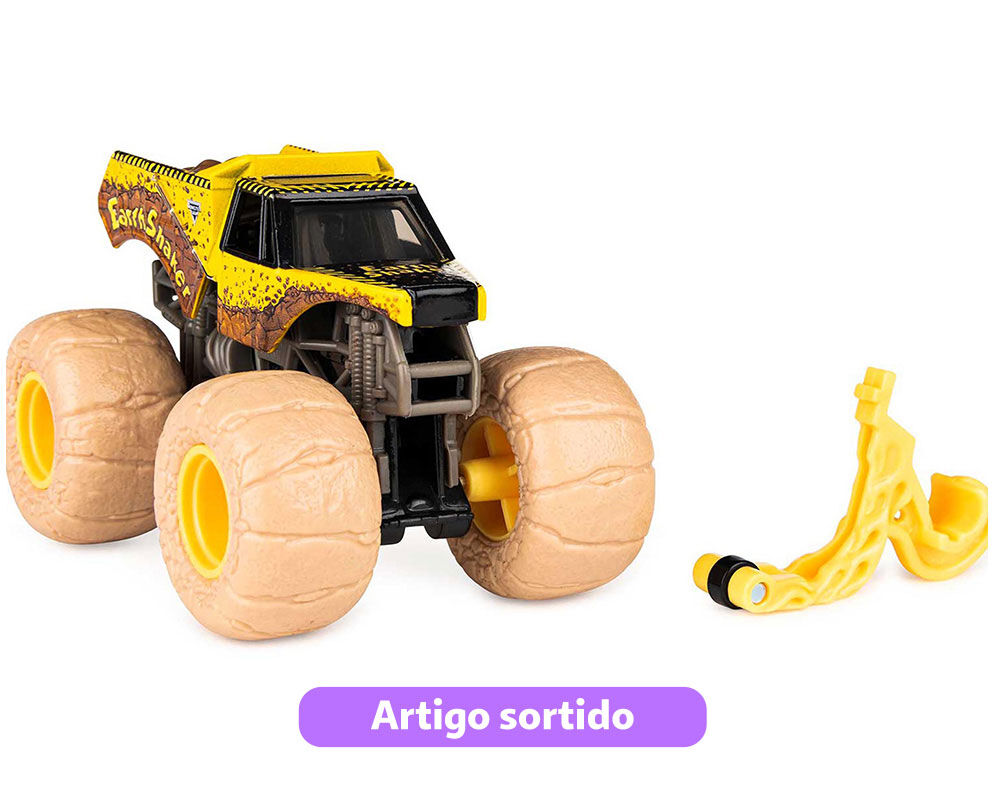 VE&Iacute;CULOS 1:64 MONSTER JAM MODELOS SORTIDOS image number 7