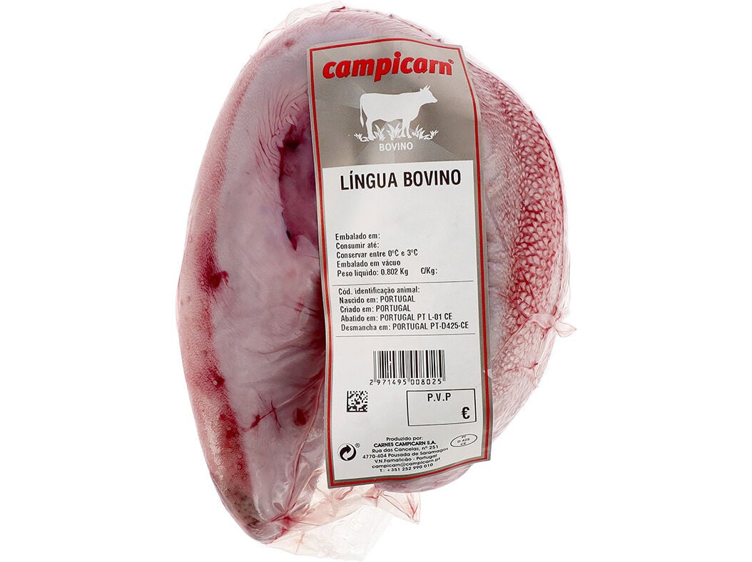 BOVINO LINGUA VACUO KG image number 0
