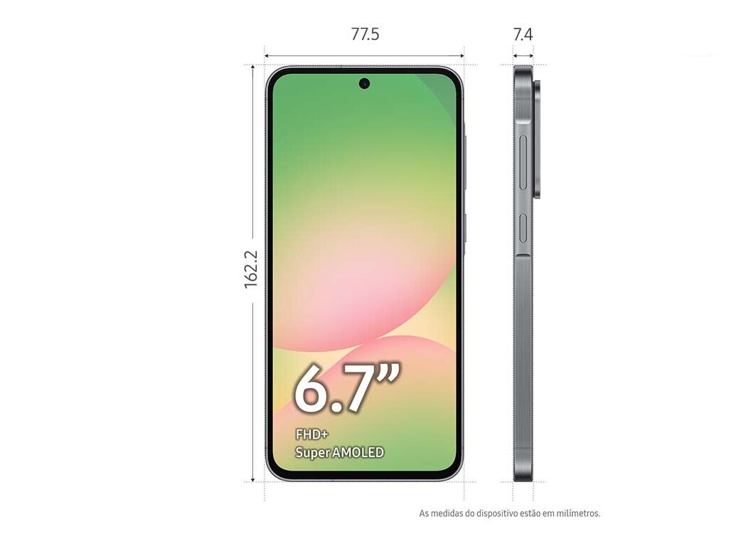 SMARTPHONE SAMSUNG GALAXY A56 5G 128GB PRETO image number 5