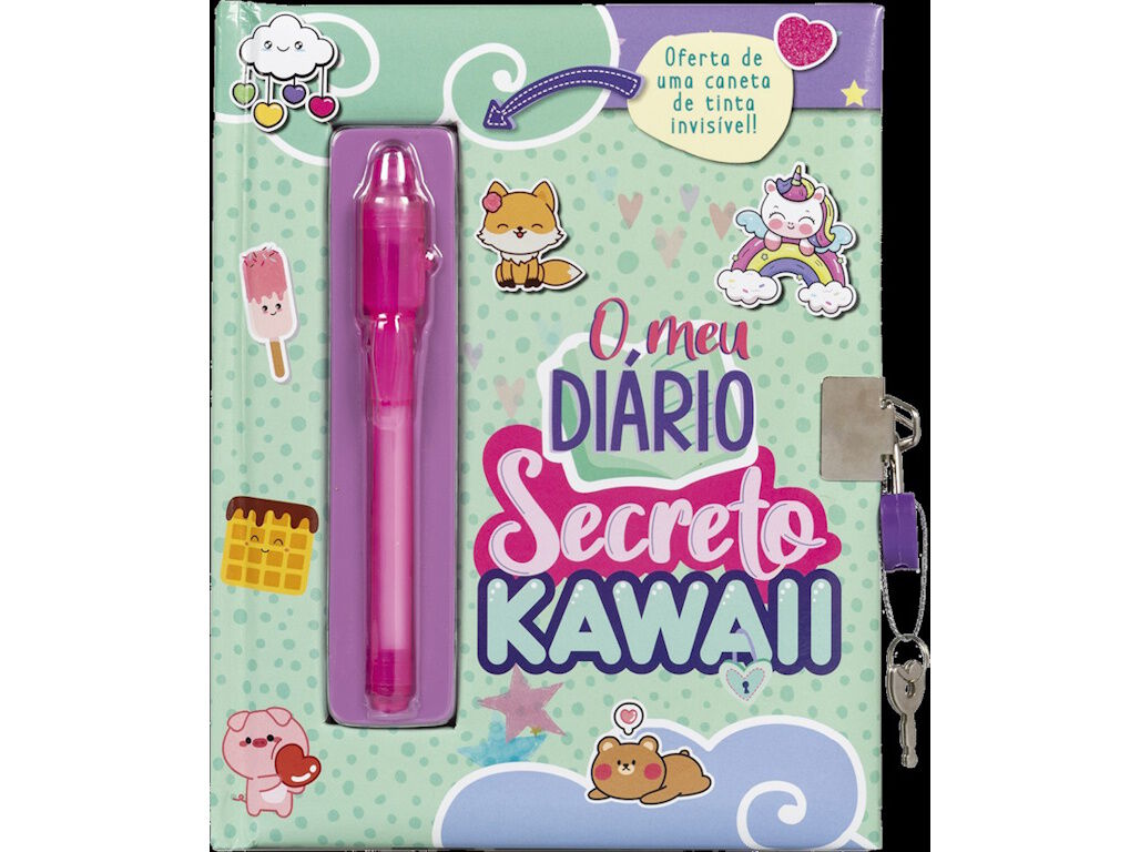 LIVRO O MEU DI&Aacute;RIO SECRETO KAWAII image number 1
